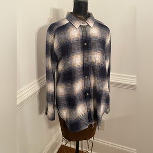 American Eagle Outfitters Oversized Fit Deconstructed Flannel